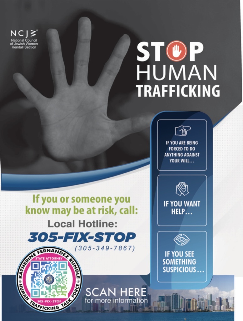 Stop Human Trafficking Poster